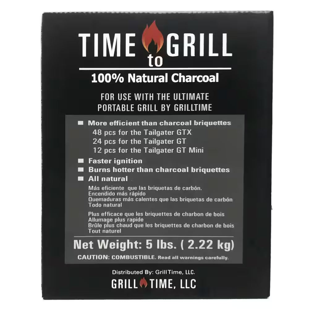 5 Lbs. 100% Natural Wood Charcoal